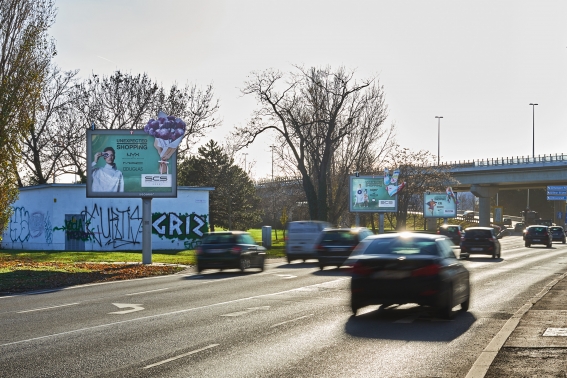 „Unexpected“ Shopping City Süd am Rolling Board