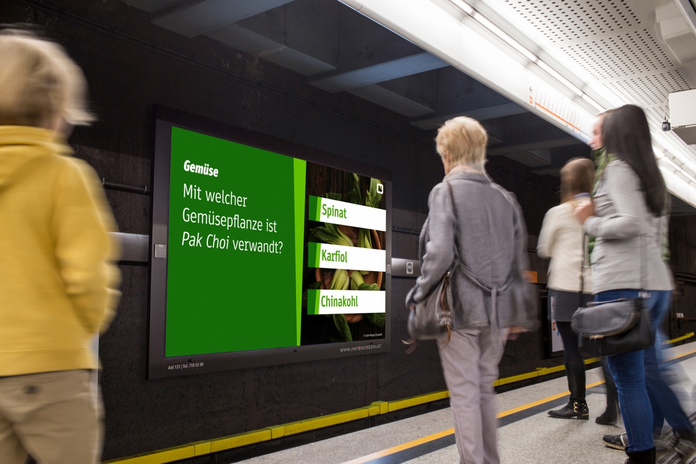 Infoscreen: Digital Out-of-Home-Programm | Gewista