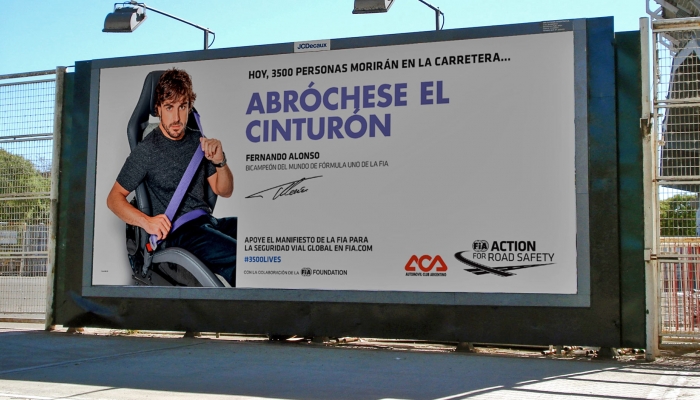 Jcdecaux Honduras Exhibe La Campana Internacional De La Fia Jcdecaux Latam